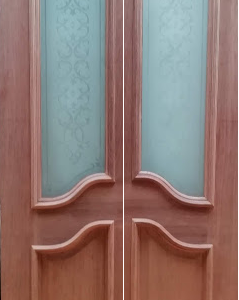 Hardwood Richelieu Glazed Pair Rebated